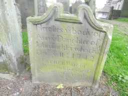 Ann Tinkler Headstone at St Mary, Middleton-in-Teesdale May 2016
